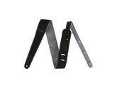 Fender Reversible Suede Strap Black/Gray Tracolla per chitarra Nera/Grigia