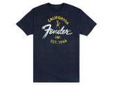 Fender Baja Blue T-Shirt M Maglietta Blu