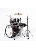 Pearl RS505BC/C91 Red Wine Batteria Acustica con 3 Piatti Sabian e Sgabello