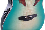 Ovation CE44X-9B-G Celebrity Elite Plus Mid Cutaway Mintburst Chitarra Acustica Elettrificata