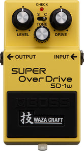 BOSS SD-1 Waza Craft Super Overdrive Effetto a pedale per chitarra