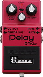 BOSS DM-2 Waza Craft Delay effetto a pedale per chitarra e basso