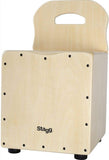 STAGG Cajon per bambino in tiglio frontale natural