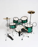 Batteria Acustica Completa - Junior Series 5 pezzi Acid Green