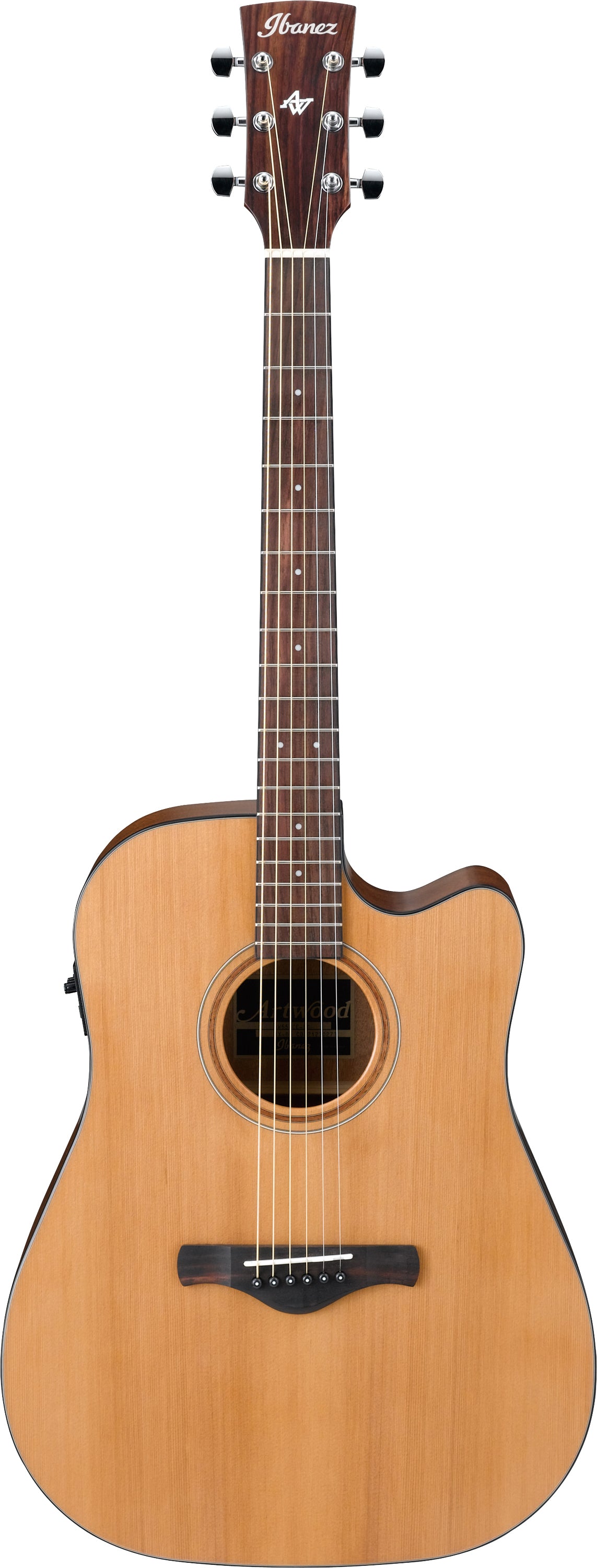Ibanez AW65ECE LG Natural Low Gloss Chitarra Acustica Elettrificata