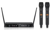 Rondson BE-1020/2Mic-1 (664.1/687.1MHz) Sistema Wireless Doppio Radiomicrofono