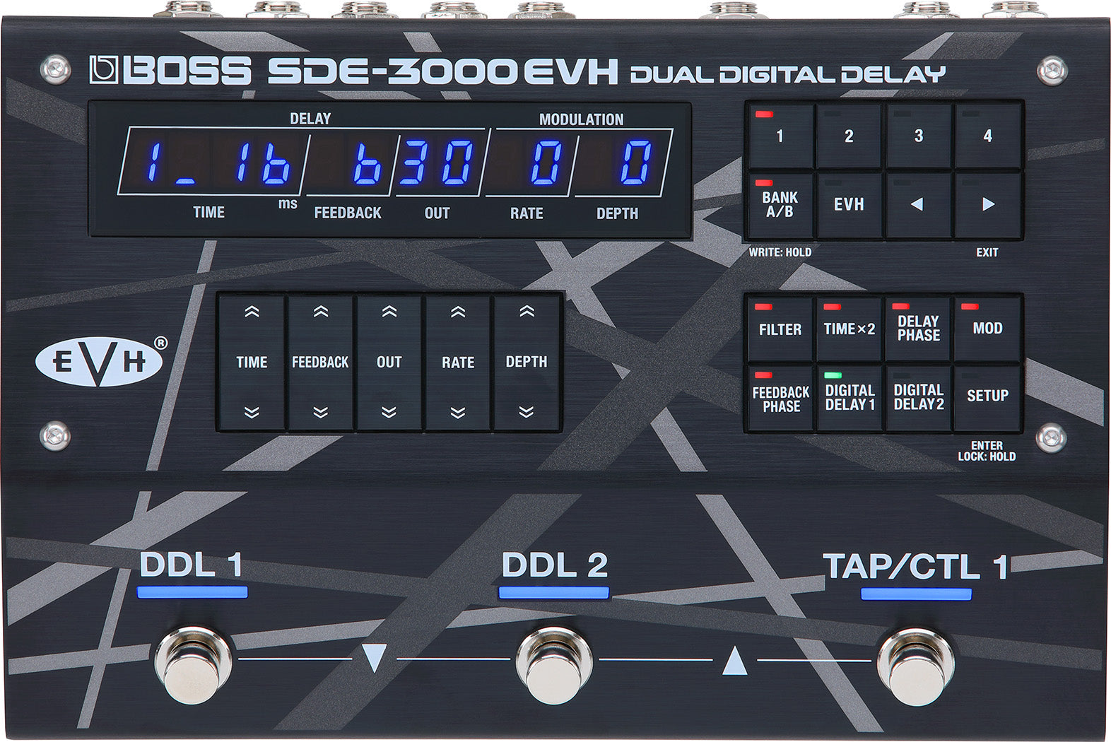 BOSS SDE-3000-EVH Pedale Delay per chitarra e basso