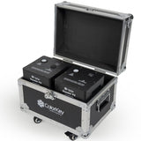 COLORKEY Dazzler FX MKII Black (2 Pack) + Flight Case