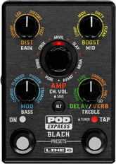 LINE6 Pod Express Black Edition Multieffetto per Chitarra
