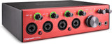 FOCUSRITE Clarett+ 4Pre Interfaccia Audio USB 18-IN /8-OUT