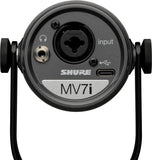 SHURE Mv7i Microfono Dinamico Broadcast