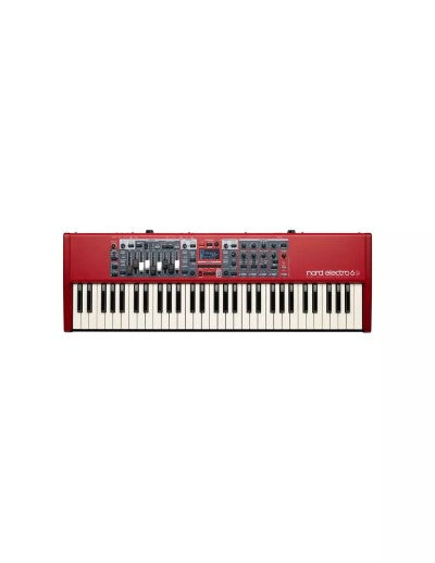 NORD Electro 6D 61 Pianoforte digitale da palco 61 Tasti rosso