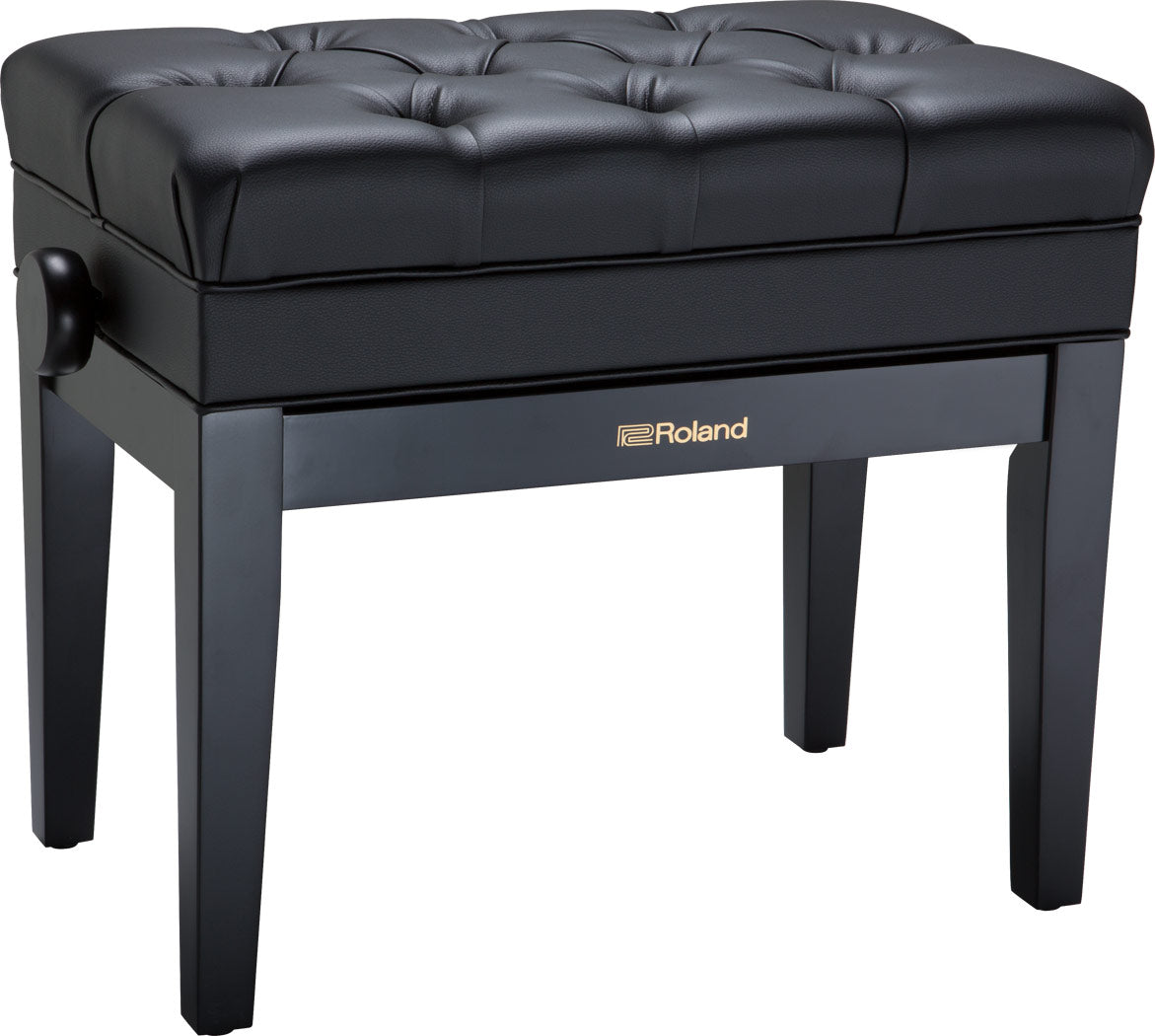 Roland RPB-500BK Satin Black Panca per pianoforte regolabile con scomparto per spartiti nera satinata ESPOSTA
