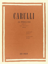 Ferdinando Carulli - 24 Preludi dall'Op. 114