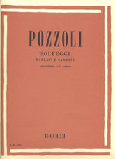 Ettore Pozzoli - Solfeggi parlati e cantati - Appendice al I Corso