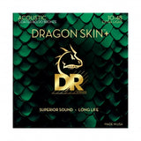 DR STRINGS Da8-10 Dragon Skin+ Muta di corde per chitarra acustica 10-48