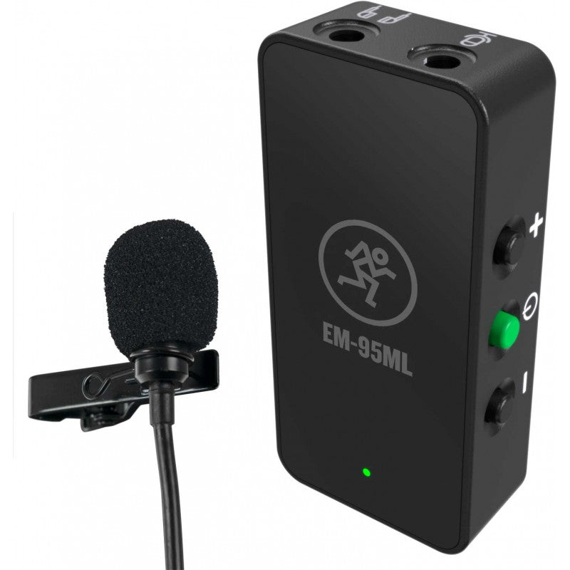 MACKIE EM-95ML Microfono Lavalier con Amplificatore per Smartphone