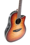 Ovation Celebrity Traditional Plus Mid-depth CS24X-7C-G Cognac Burst Chitarra Acustica Elettrificata