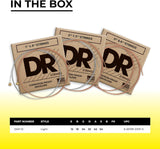 DR STRINGS Dap-12 Dragon Skin + Muta di corde per Chitarra Acustica