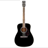 Yamaha F370 Black Chitarra acustica nera