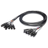 PROEL CHLP430LU5 Cavo audio multicore 8 XLR-M / 8 XLR-F 5M
