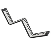 CARRY ON Piano 88 Touch Black Pianoforte Pieghevole 88 Tasti Touch