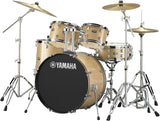 YAMAHA Rydeen Standard 22" Champagne Glitter con Set piatti Paiste 101
