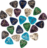 FENDER 351 Shape Premium Picks - Pack da 24 plettri assortiti