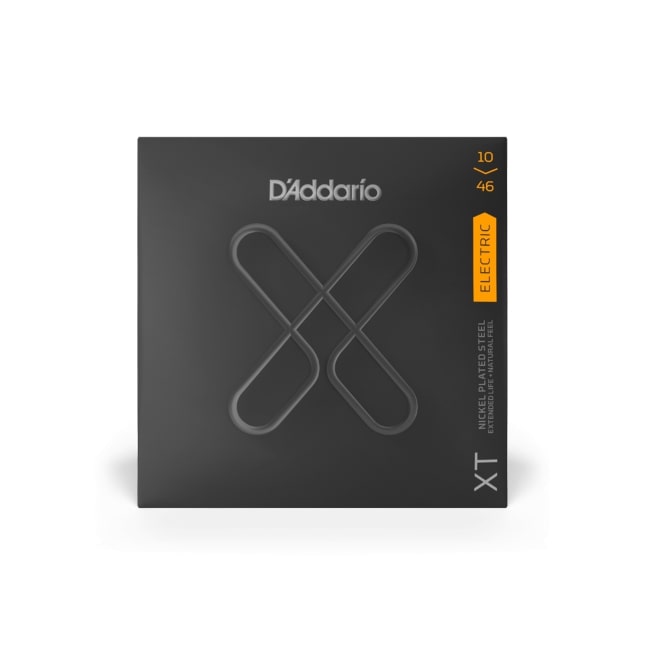 D'Addario XTE1046, XT Corde in acciaio placcate al nickel per chitarra elettrica, Normal Tension 10-46