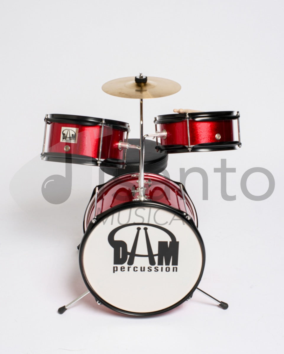 batteria junior per bambini 3 pezzi