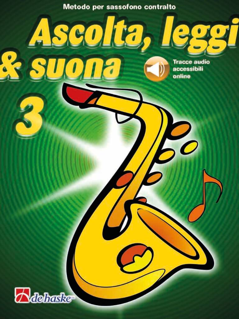 Ascolta, leggi & suona 3 sassofono contralto