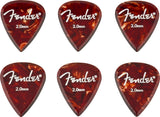 FENDER Aero Acrylic Picks 6-pezzi 2.0mm