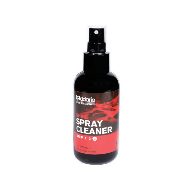 D'Addario Shine - Spray detergente per chitarra 30ml