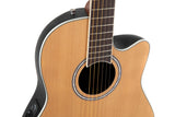 Applause Traditional AB24CC-4S Mid Cutaway Chitarra Classica Con top in Cedro