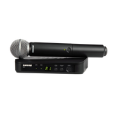 SHURE BLX24E / SM58 Radiomicrofono wireless palmare per voce