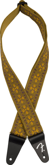Fender Pasadena Straps Woven Lattice Tan Tracolla per Chitarra e Basso