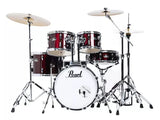 Pearl Roadshow RS585BC/C91 Red Wine Batteria Acustica con 3 Piatti Sabian e Sgabello