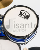Batteria Acustica Junior 3 pezzi per bambini - Blu