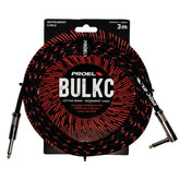 PROEL BULK120CLU3BR Cavo per strumenti 3mt Nero e Rosso