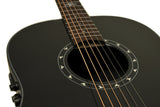 Ovation Pro Series Ultra 1516PBM-G Chitarra acustica elettrificata Pitch Black