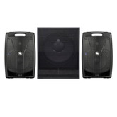 PROEL V15PRO Coppia Casse Attive 1200W + Proel S18A Subwoofer
