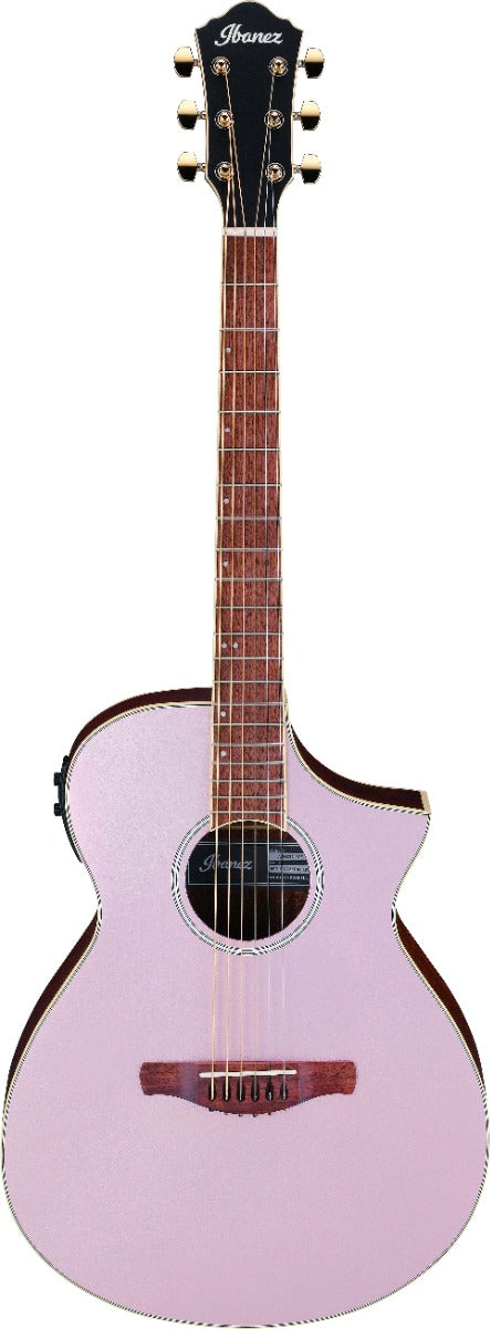 Ibanez AEWC12 RGF Rose Gold Metallic Flat Chitarra acustica elettrificata