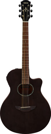 Yamaha AP600M MSB Smoky Black Chitarra acustica elettrifcata nera