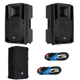 Coppia casse attive 12" 2800W RCF ART 712A MK4 + Cover + cavi