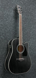 Ibanez AW84CE WK Weathered Black Chitarra Acustica Elettrificata