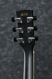 Ibanez AW84CE WK Weathered Black Chitarra Acustica Elettrificata