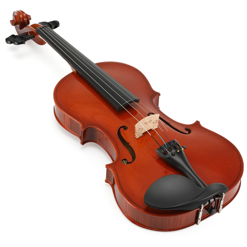 Violino Clement V11 3/4 completo, in legno di acero e abete, ideale per principianti, con astuccio ultraleggero incluso