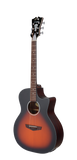 Chitarra acustica cutaway satin vintage sunburst, corpo Grand Auditorium, manico confortevole, elettronica D'Angelico integrata