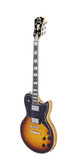 D'Angelico Deluxe Atlantic Vintage Sunburst Chitarra elettrica