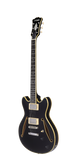 D'Angelico Exce DC Tour Solid Black Chitarra semiacustica